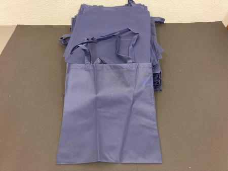 Tragtaschen 59 Stück, je ca. 38 x 42  cm, Polyester, d.blau