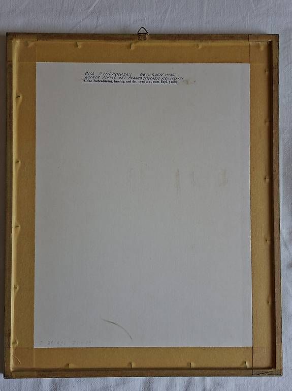 Foto & Immagini: Zwei Farbradierungen von Eva Ziolkowski – Usato da Wabern venduto da amo_pp26 2