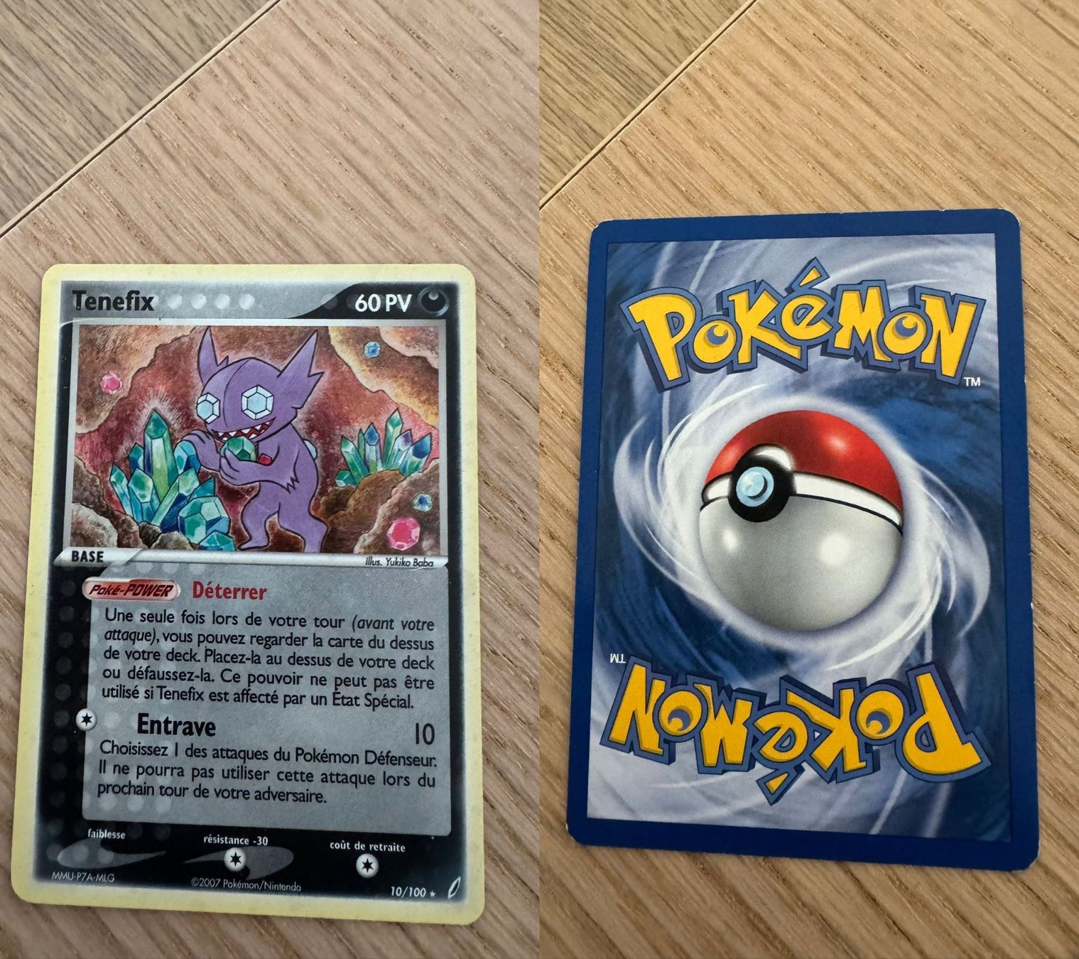 Pokémon Cartes à collectionner: Tenefix 10/100 holo – D'occasion à Chavannes-Renens par skywalker1942