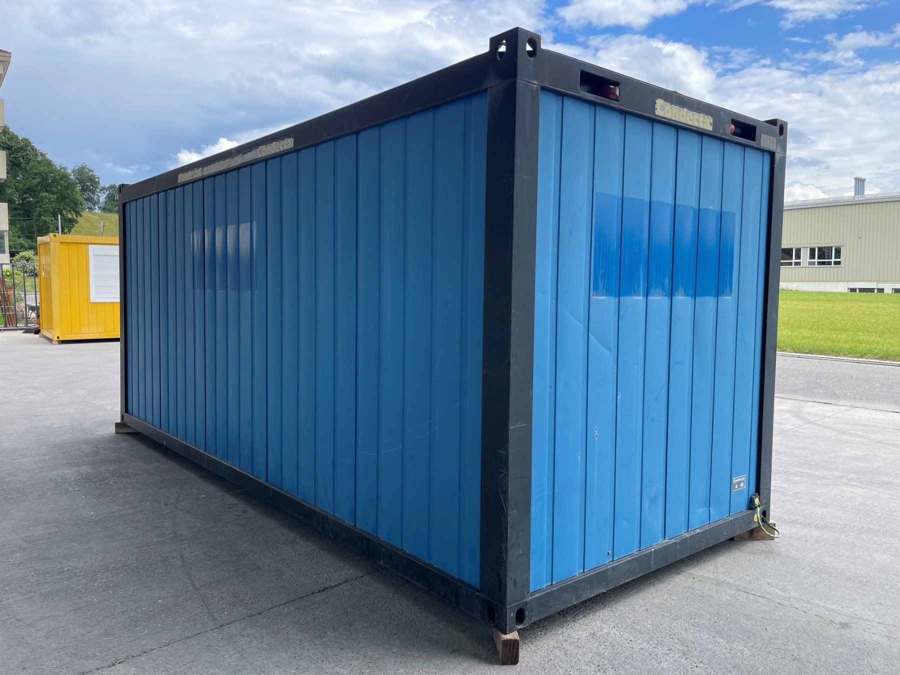 Contenitori edile: Bürocontainer, Baucontainer, Container, Lager, Stall, Raum! – Difettoso da Kradolf venduto da BKSAG 5