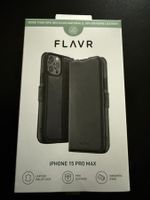 iPhone 15 Pro Max Leder Case Portemonnaie Neu & Original