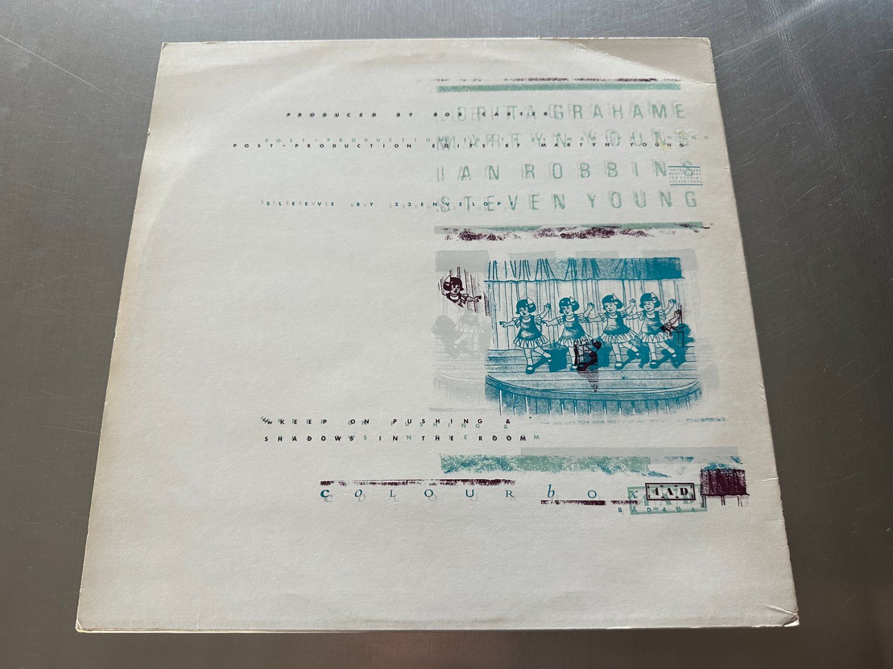 Dischi in vinile: COULOUR BOX 12 PUNCH - 4AD RECORDS – Usato da Sion venduto da jaipur1401 1