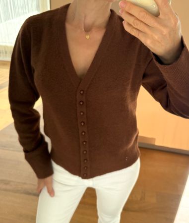 Strickjacke braun kuschelig Gr. XS Parfois