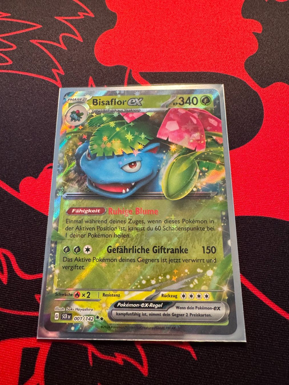 Pokémon Carte collezionabili: Bisaflor ex (SCR 001) - Stellarkrone – Nuovo (secondo la descrizione) da Bülach venduto da Pfrenzel