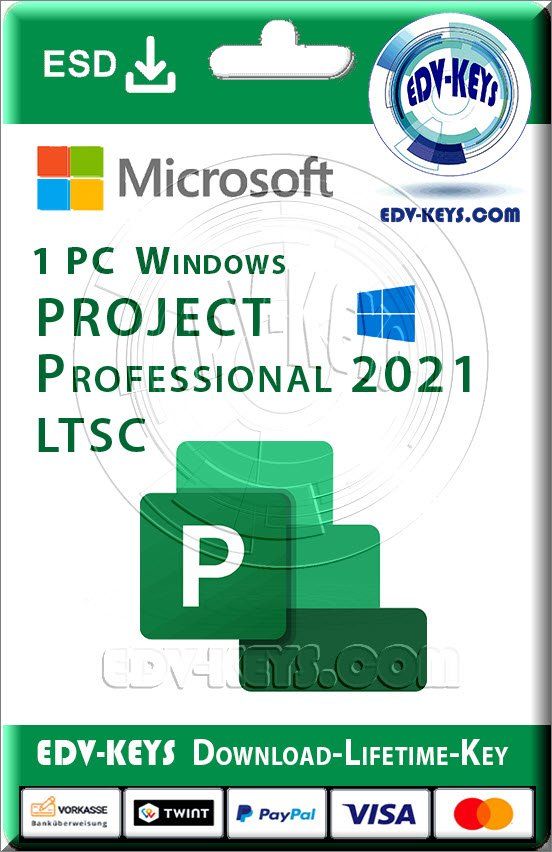 Microsoft Software: Microsoft Project 2021 Professional 1PC Lifetime – Usato da Langenthal venduto da Reda