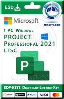 Microsoft Project 2021 Professional 1PC Lifetime