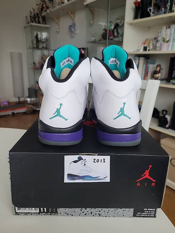 Chaussures hommes: Nike Air Jordan 5 "Grape" 2013 – D'occasion à Windisch par Xabeba 2