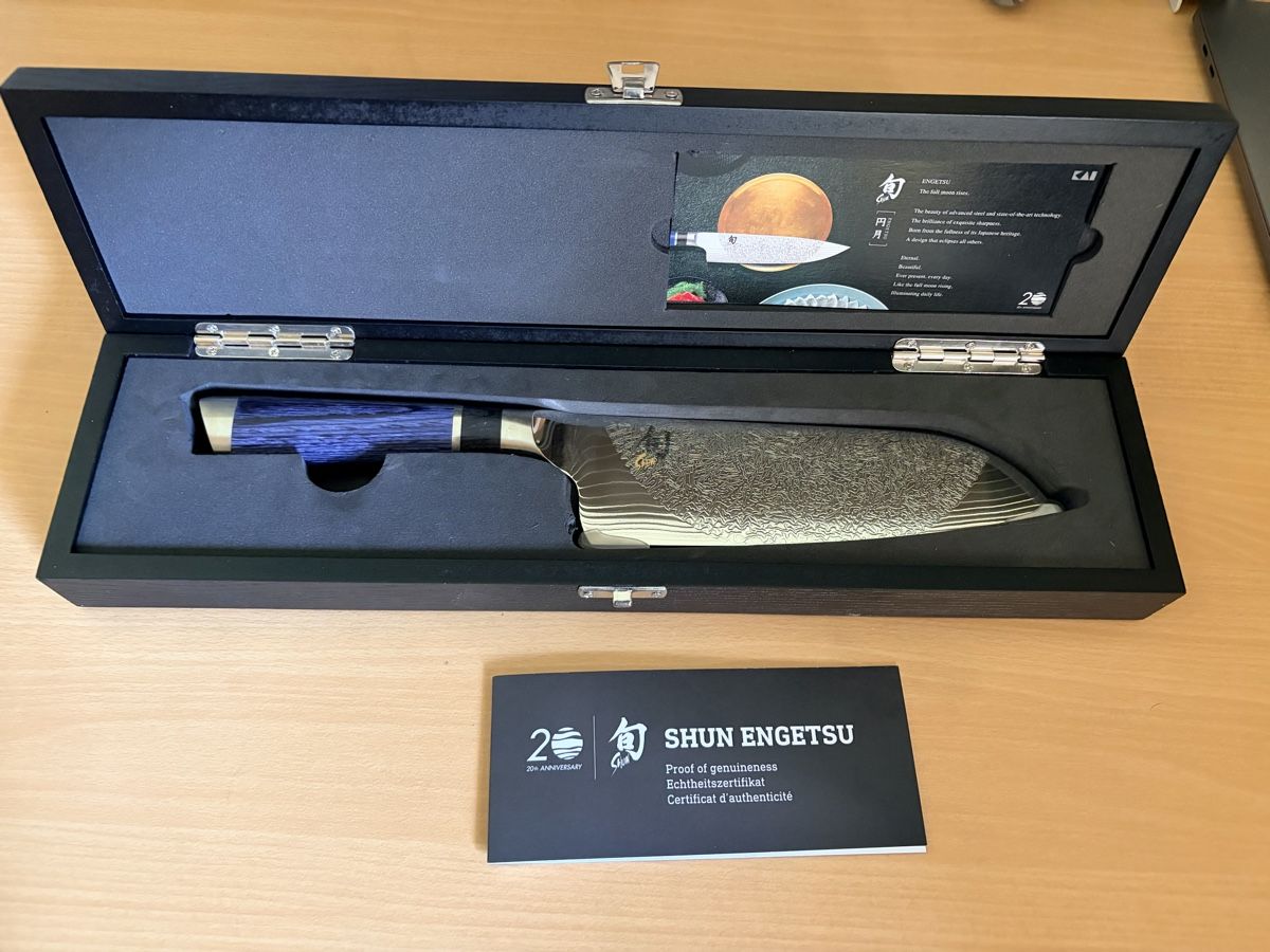 Kai Coltelli da cucina: Kai Shun Engetsu Santoku – Nuovo (secondo la descrizione) da Reichenbach i. K. venduto da tim_jv8s 3
