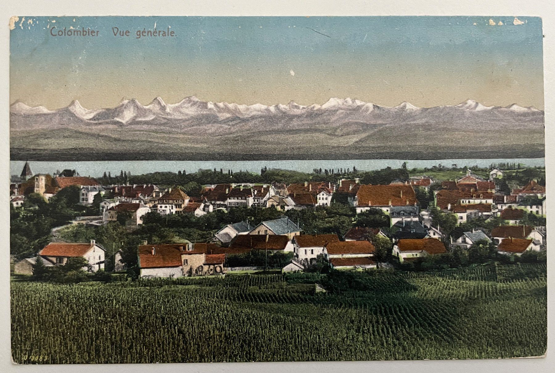 Cartes postales: Colombier - Vue générale – D'occasion à Savagnier par Ne2065