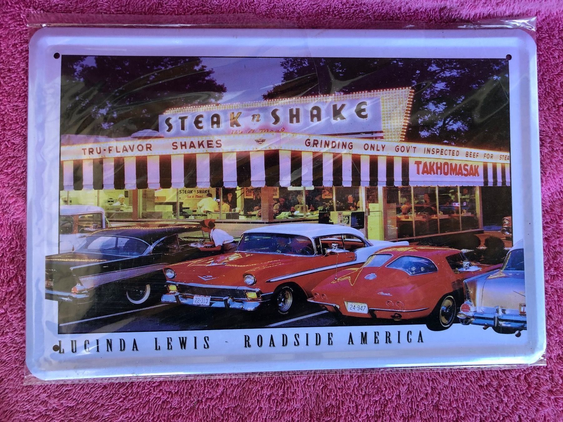 Schilder: Steakhouse diner Oldtimer classic gm – Neu (gemäss Beschreibung) aus Reinach AG von rares75
