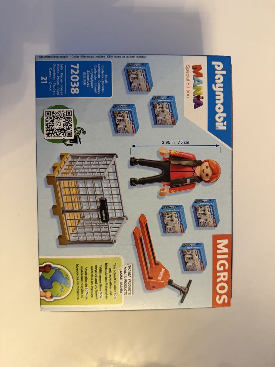 Playmobil Giocattoli: Playmobile Migros 72038 – Nuovo e nell'imballaggio originale da Goldach venduto da natcris 1