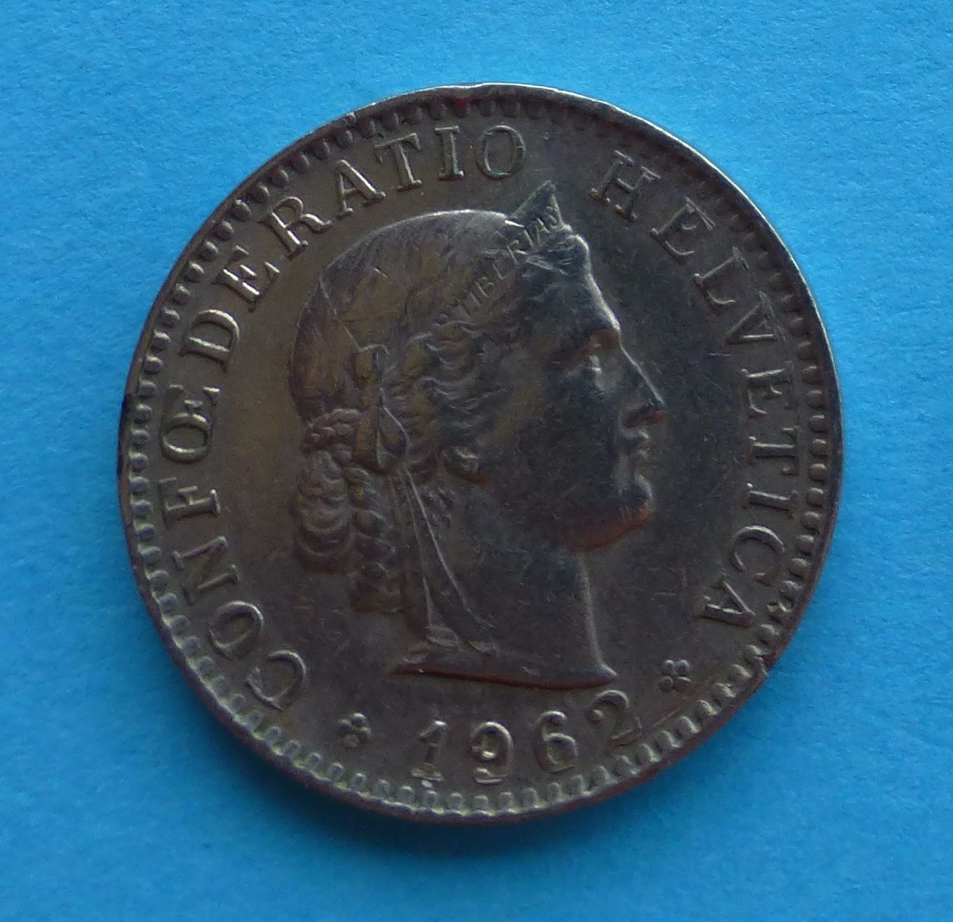 Tutti le monete: 20 Rappen 1962 – Usato da Niederglatt ZH venduto da Viktor1949 1