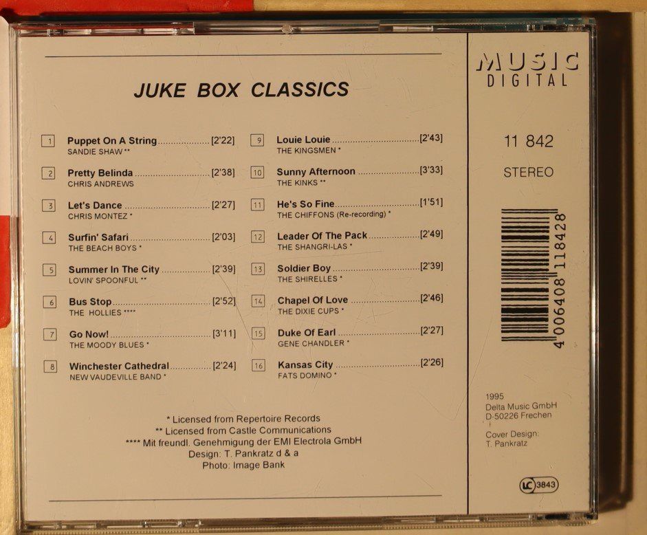 CDs: Various – Juke Box Classics – Gebraucht aus Luzern von CONTENTI 2