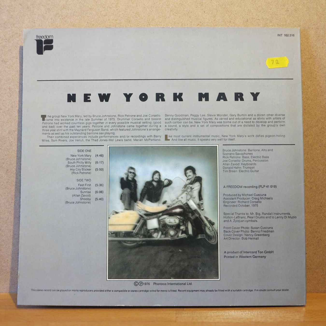 Schallplatten: New York Mary  / LP – Gebraucht aus Zürich von Naim60 1