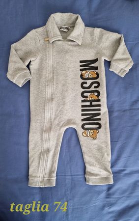 Moschino baby tuta orsetto taglia 74 come nuovo