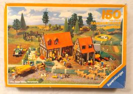 Ravensburger Playmobil Puzzle 1984 - Landleben - Bauernhof