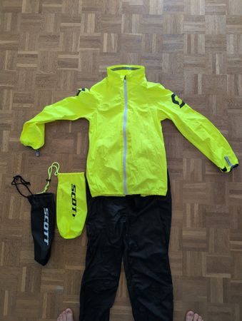 Scott Waterproof Cycling/Motorcycle Rain Suit Set