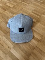 HUF Snapback Cap grau meliert – Streetwear