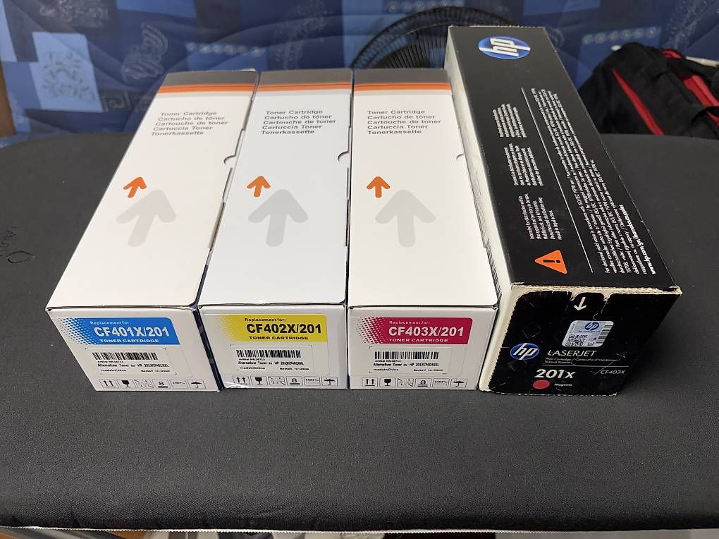 Druckerpatronen & Toner: Druckerpatronen HP 201x – Neu und originalverpackt aus Bad Ragaz von fra_yxc2