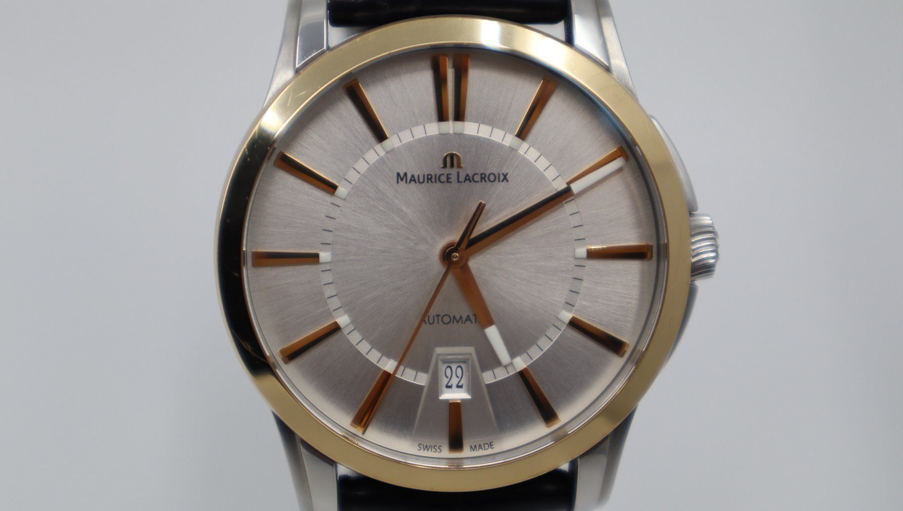 Maurice Lacroix Orologi: Maurice Lacroix Pontos Date 18K – Usato da Rudolfstetten venduto da Samurai152