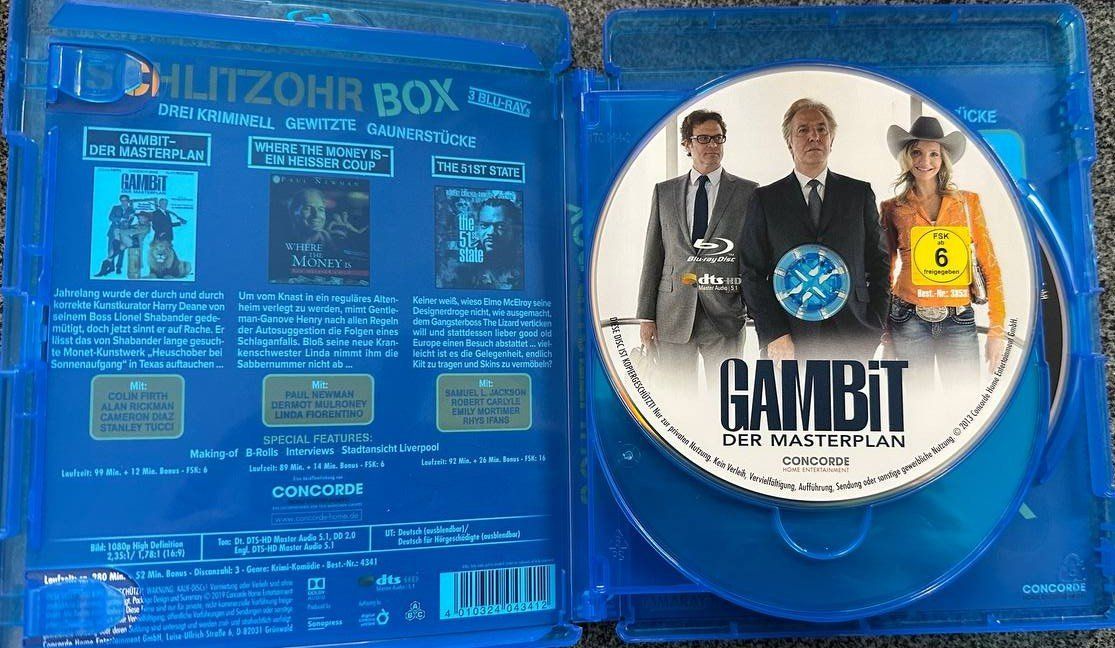 Tutti i DVDs: Schlitzohr Box 3 Blu-rays Top Zustand – Usato da Beringen venduto da Mantafisch1 3