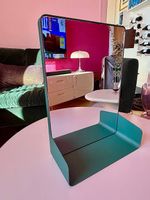 Miroir mural design avec tablette | Wall mirror with shelf