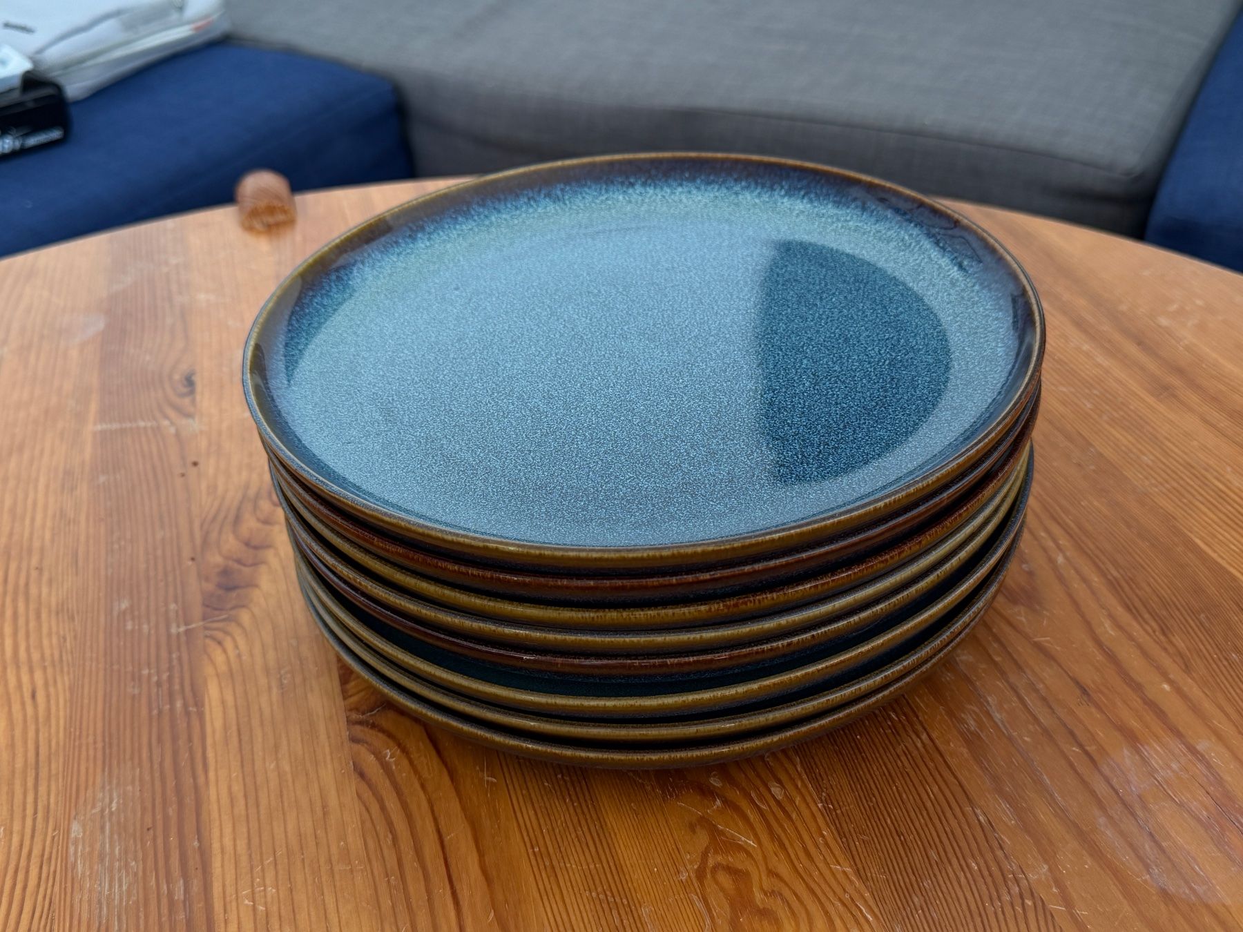 Ikea Teller: 12× IKEA GLADELIG Teller Set blau – Gebraucht aus Regensdorf von snutebiller 3