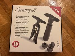 Screwpull Set Korkenzieher Weinpumpe 3 Weinverschlüsse