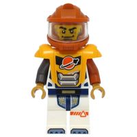 Lego Classic Space Astronaut Minifigur cty1709 Neu