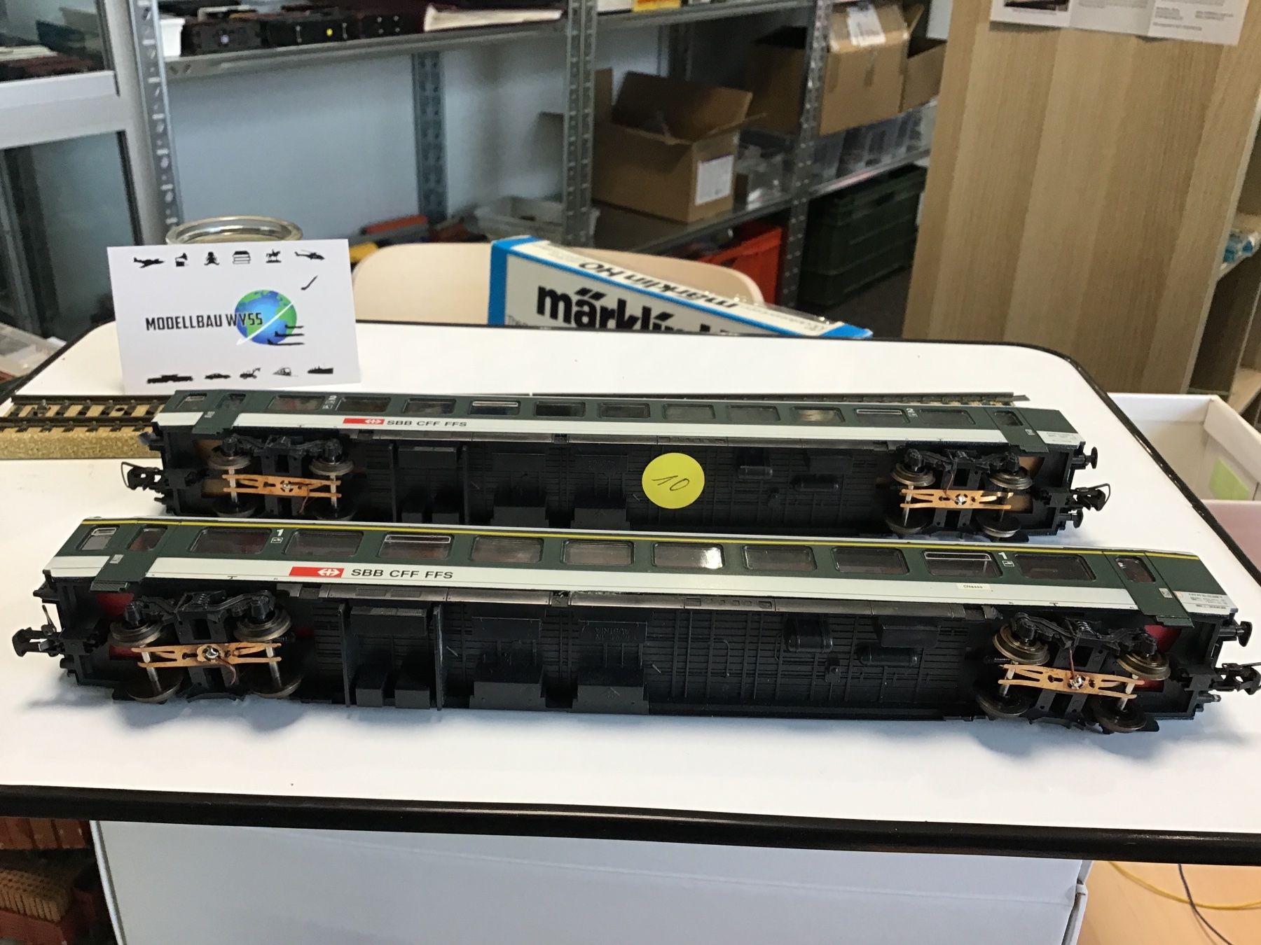 Roco Modellini di ferrovie: SBB FFS Reisezugwagen, 2X ROCO – Usato da Männedorf venduto da Spezial-Modelle 3