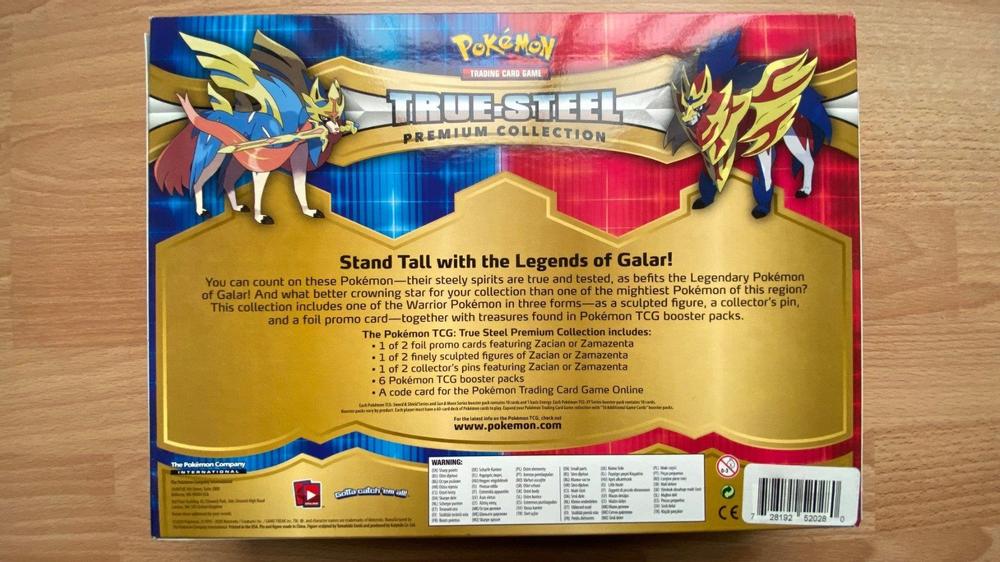 Pokémon TCG: True Steel Premium Collection (Zamazenta)