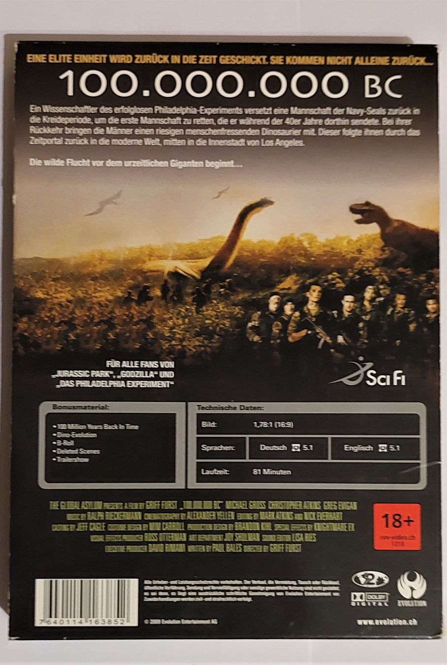 Alle DVDs: 100.000.000 BC – Gebraucht aus Horn von Wings0 1