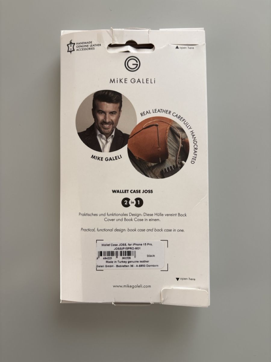 Apple Coques & Protection écran: WALLET CASE JOSS 2 in 1 MiKE GALELi – Neuf avec emballage d'origine à Unterengstringen par hab_dyp5