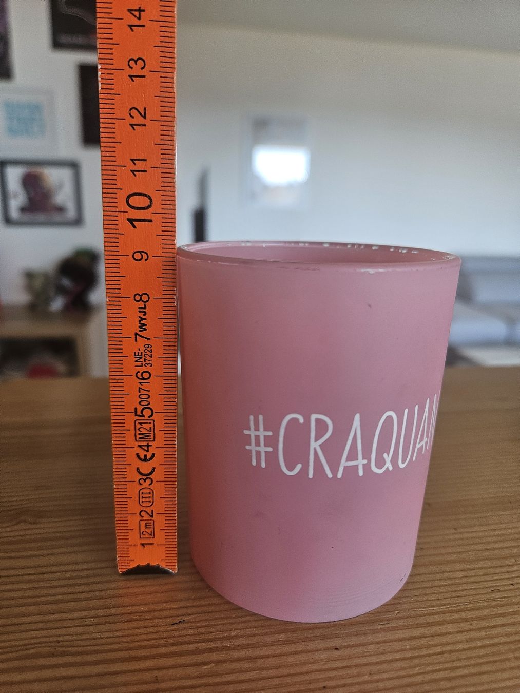 Kerzenständer: Bougeoir rose "#craquante" – Gebraucht aus Morges von Mlle_Croft_91 3