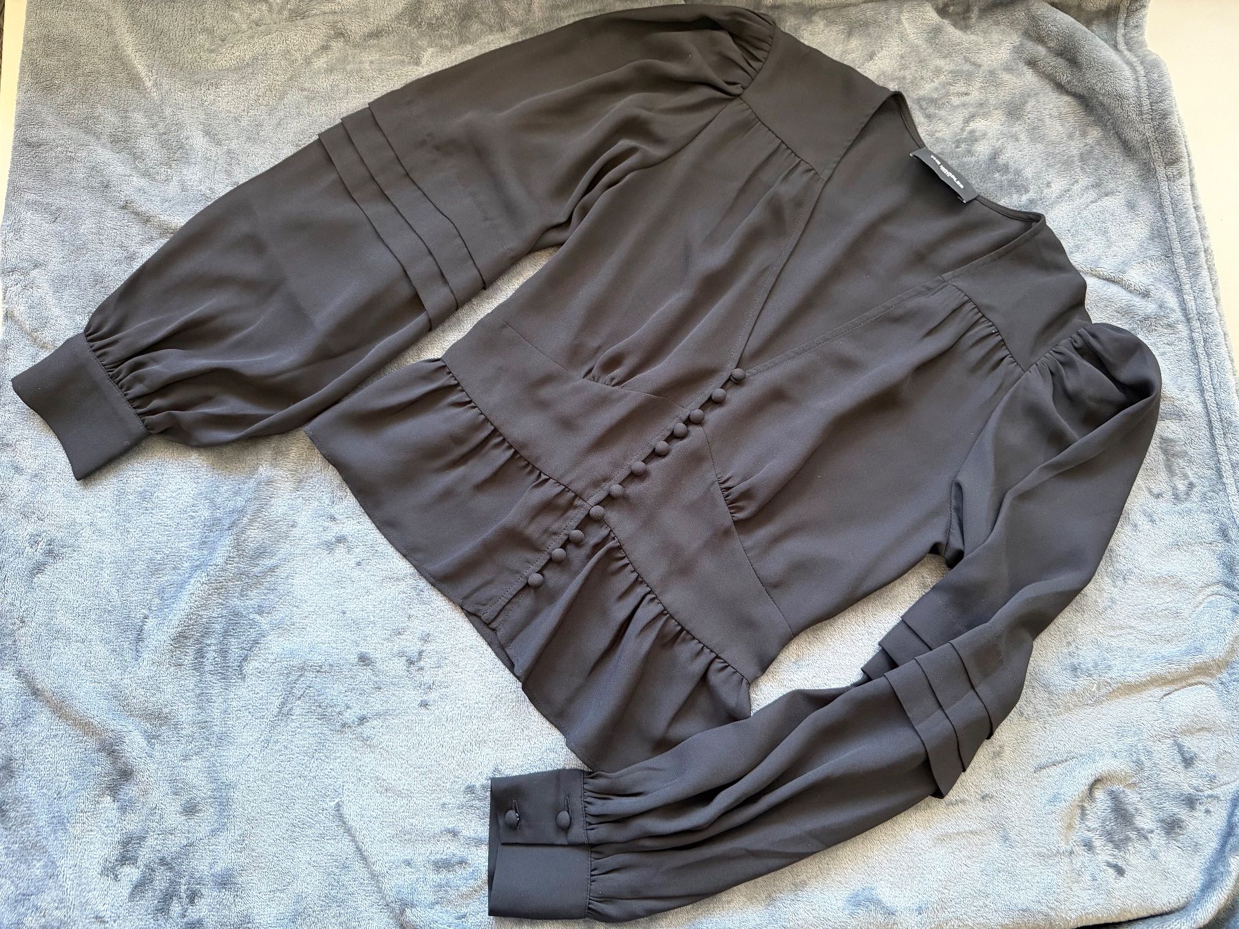 Kooples Camicette: THE KOOPLES Blouse noire taille 0 XS – Usato da Genève venduto da alfalfa
