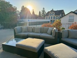 2x Rattan Lounge-Garnitur / Gartenlounge von OBI