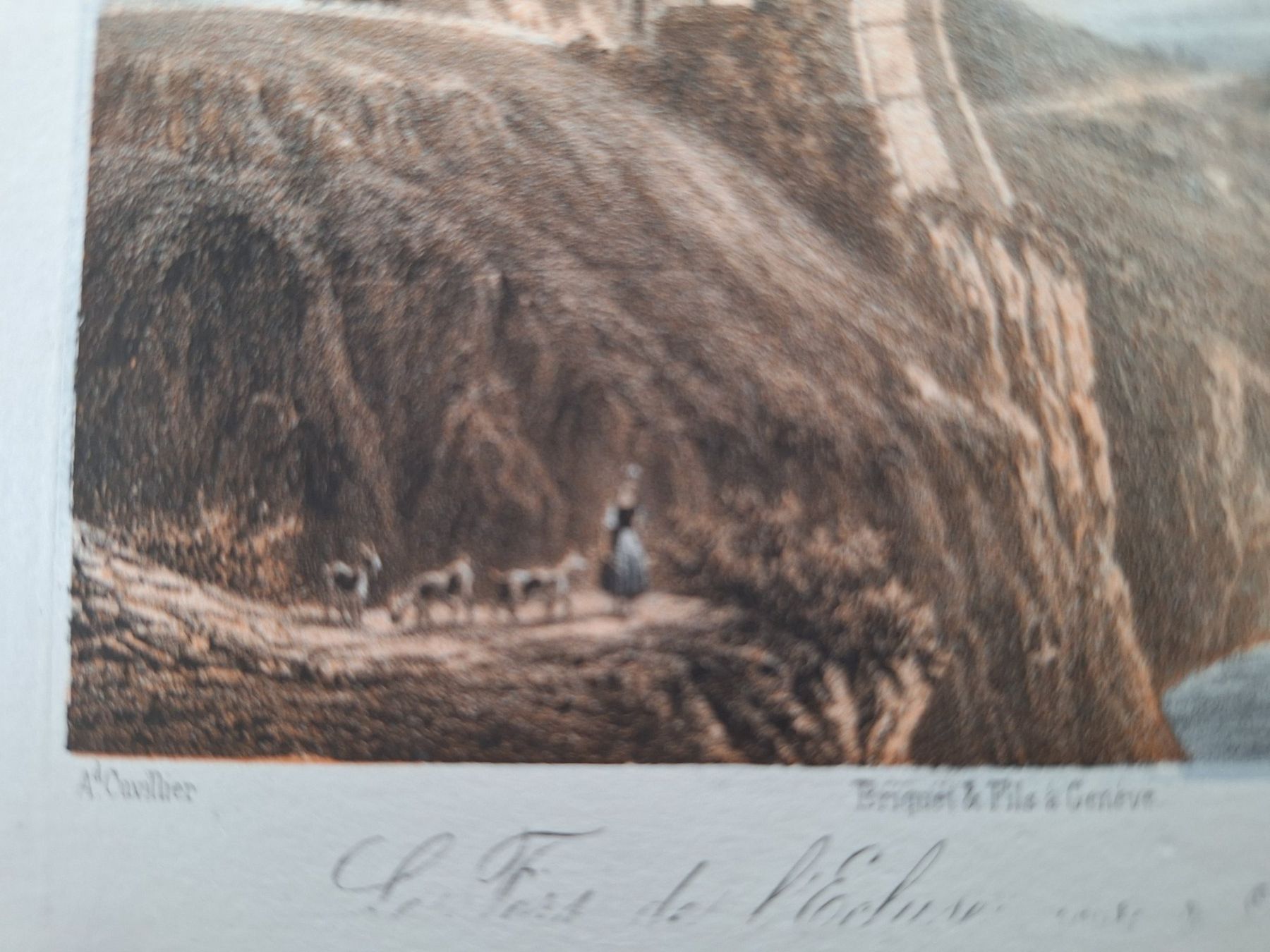Stiche: FORT DE L'ECLUSE. GENEVE – Gebraucht aus Bevaix von bohrap 1