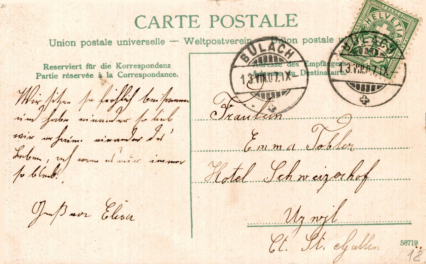 Cartes postales: Bülach – D'occasion à Bronschhofen par Astore 1