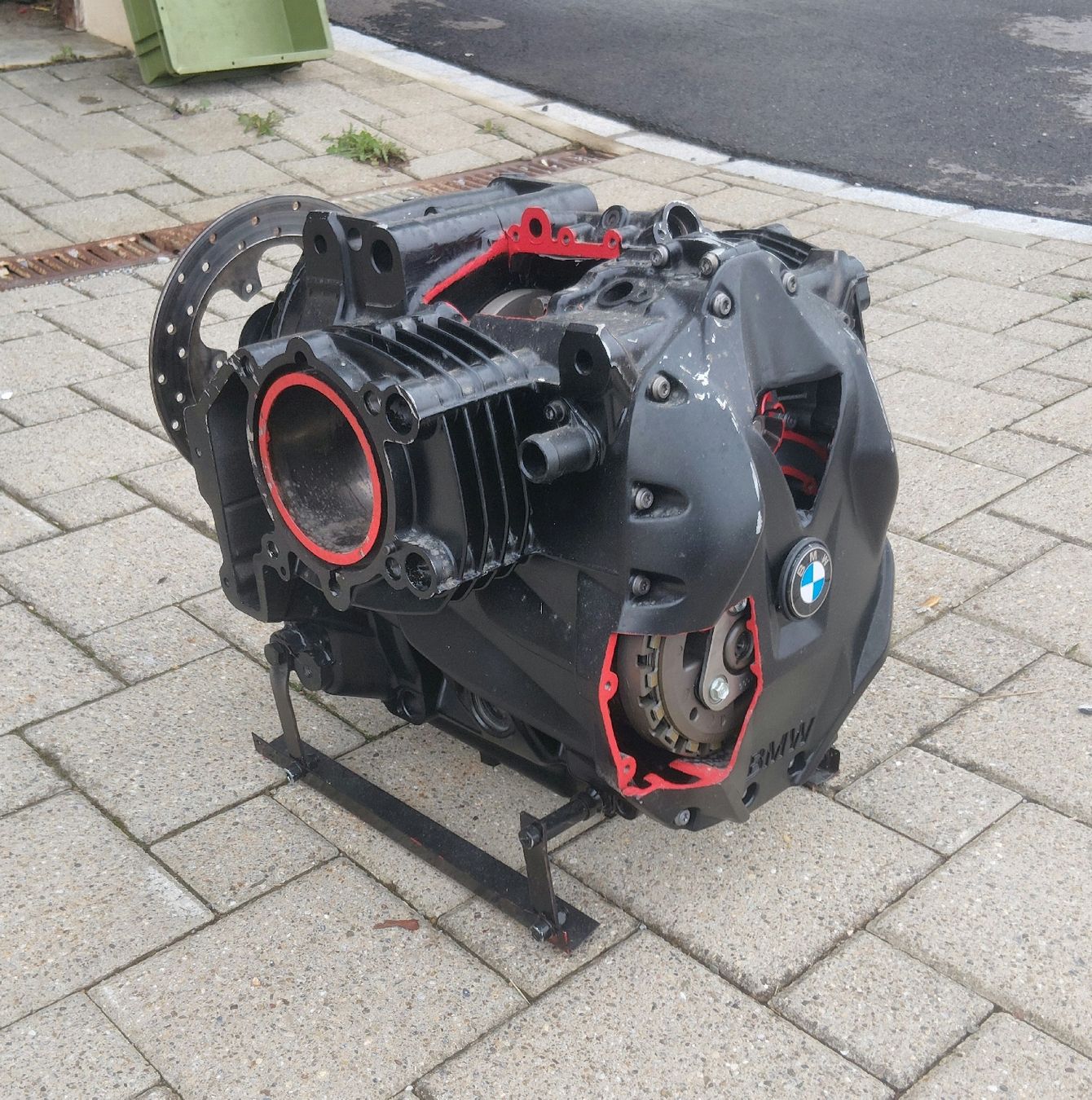 BMW Motoren: BMW Boxermotor Ausstellungsmodell – Defekt aus Felben-Wellhausen von Gansu 1