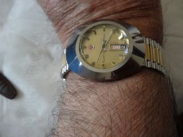 RADO DIASTAR HEREN GRÖSE UHR,AUTOM.25J.DAT.TAG.LÄÜFT-35X40MM