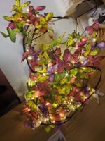 Frühlingsdeko Schmetterlinge Lichterkette,