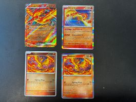 Sammlung Moltres EX- Reverse Holo & Holo - en&jp