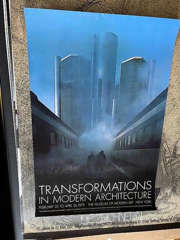 Foto & Immagini: Plakat MoMA Transformations in Modern Architecture 1979 – Usato da Altdorf UR venduto da Arnold510