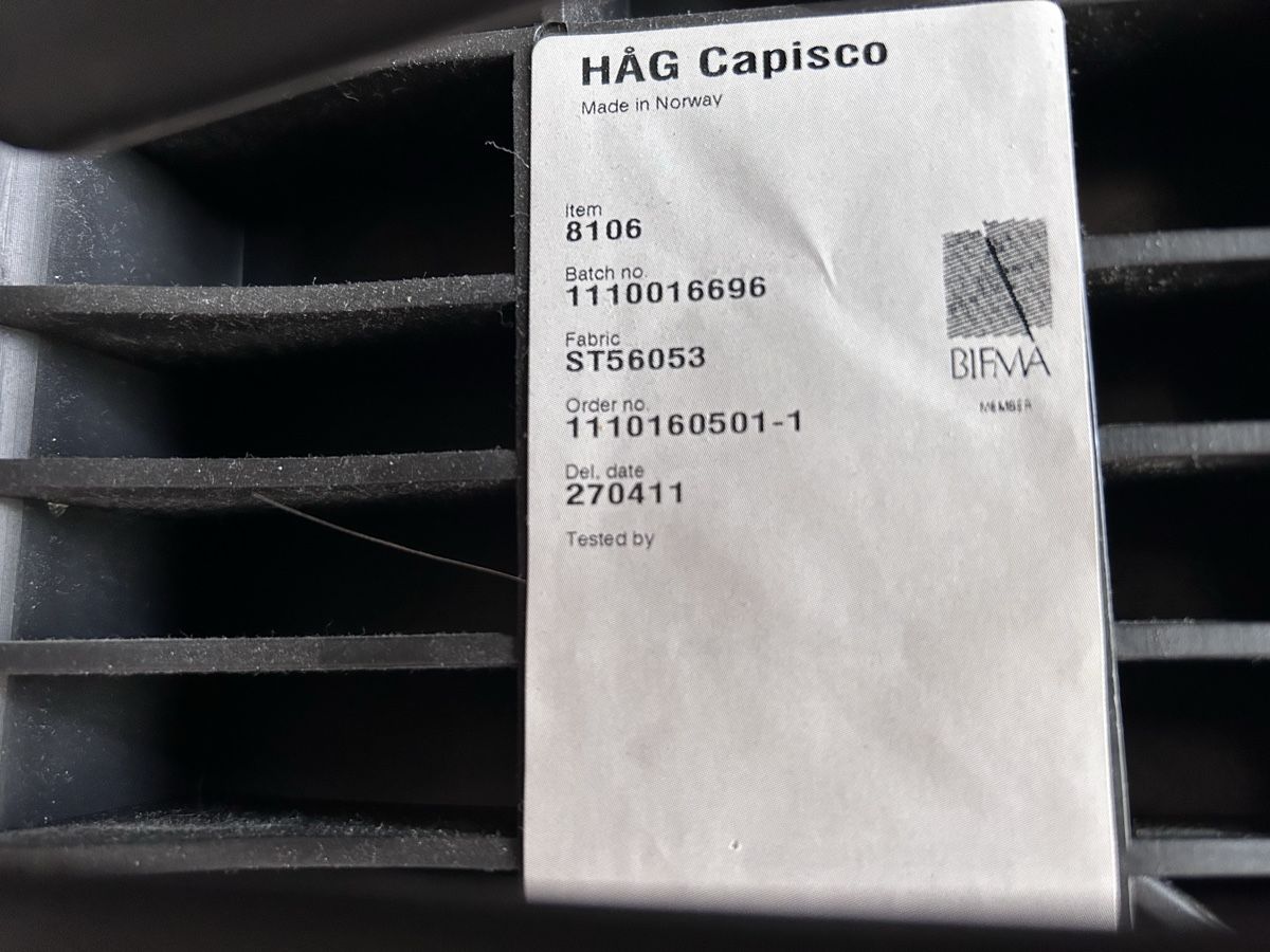 Håg Stühle: Hag Capisco – Defekt aus Zwingen von Sinetchen 4