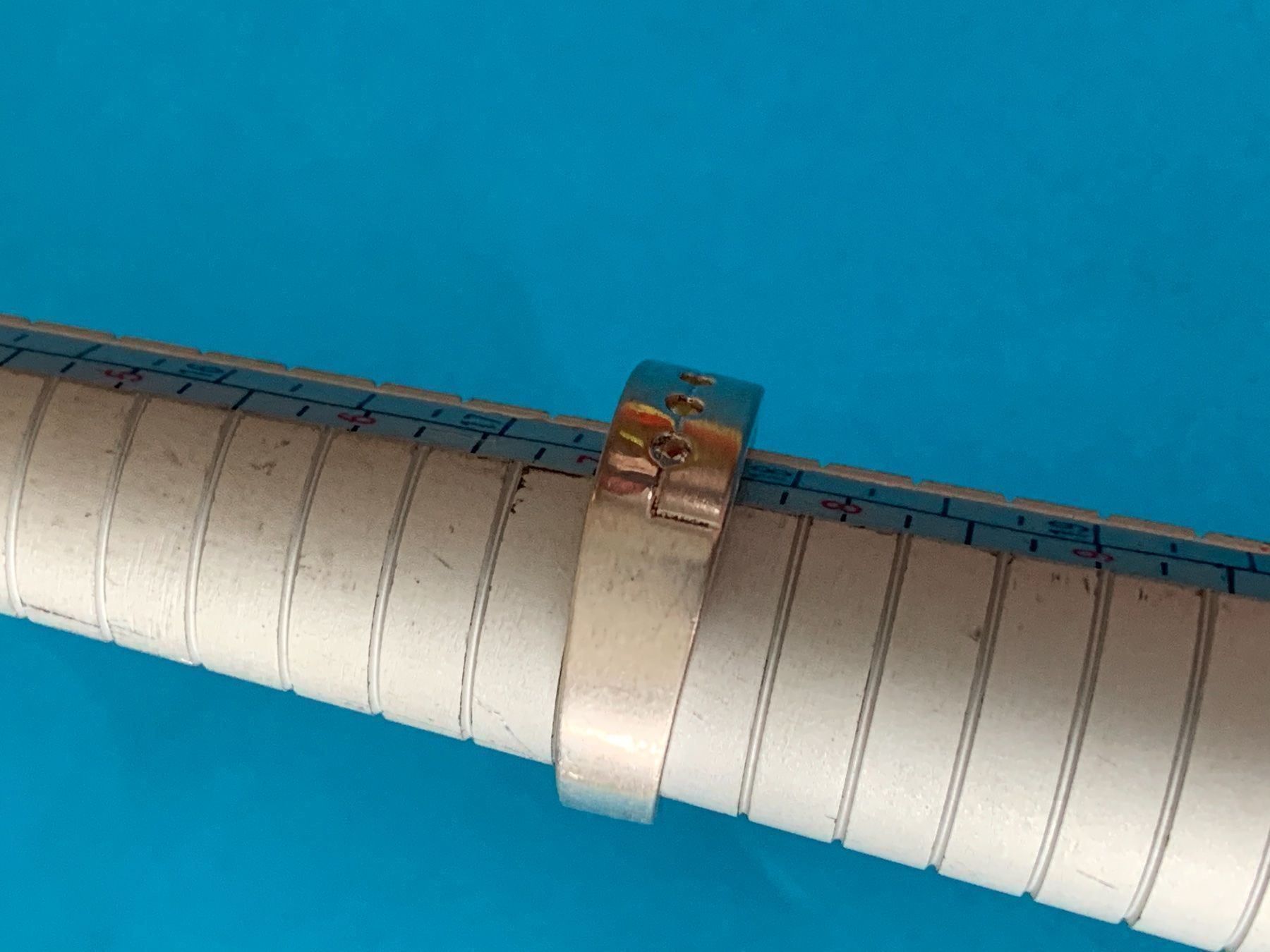 Ringe: Ring Silber 3 Steine quadro 53/54/55/58 – Gebraucht aus Dittingen von Bijoubelle 3