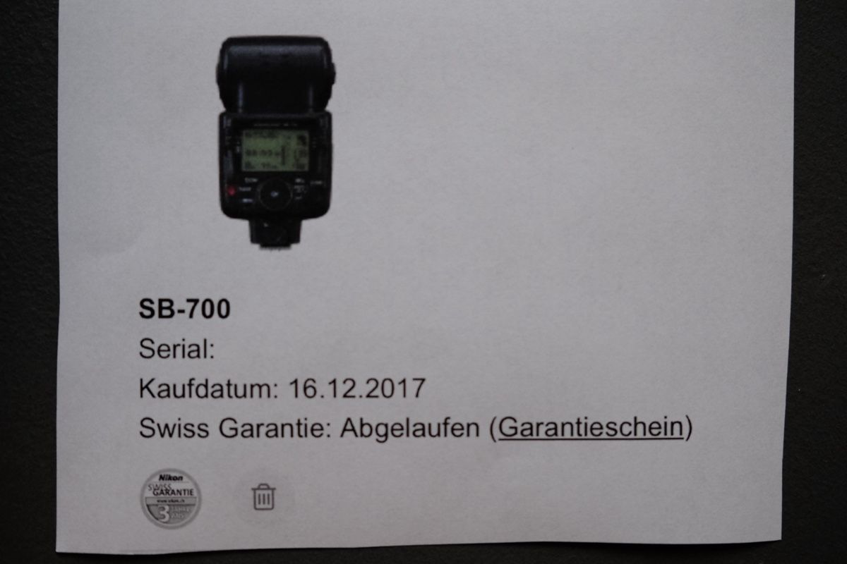 Nikon Flashs: Nikon SB-700 Speedlight – Systemblitz – Neuf (Voir description) à Wallisellen par lis_8fkh 2