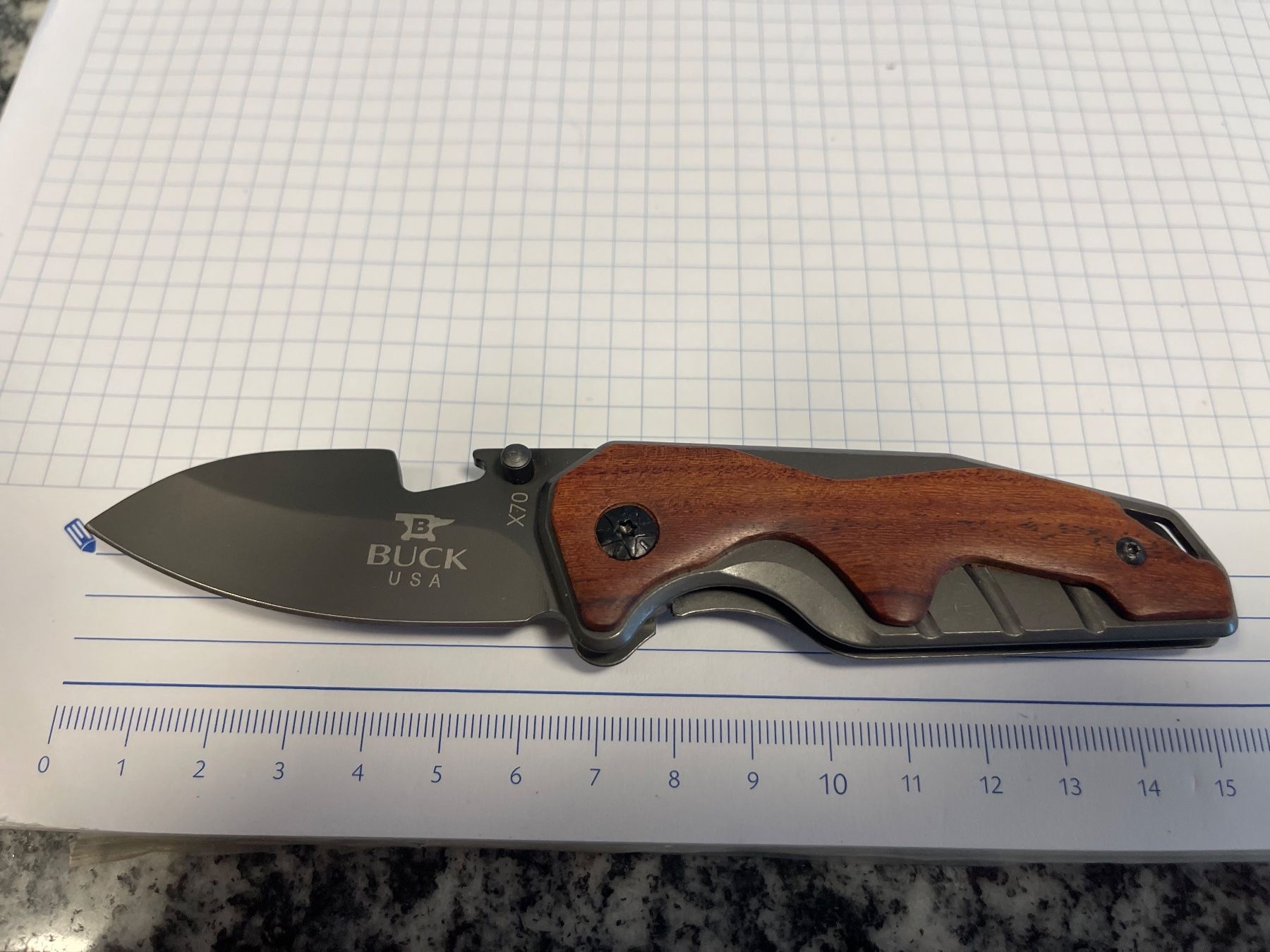 Buck Coltelli tascabile: Buck Taschenmesser – Nuovo (secondo la descrizione) da Oberurnen venduto da Rororo64