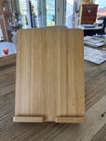 Tablet oder Bücherständer aus Bambus verstellbar guter Zusta