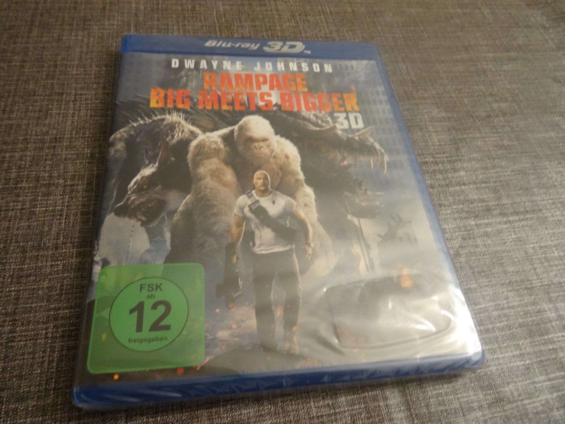 Tutti i DVDs: Blu-ray 3D Rampage Big Meets Bigger neuware – Nuovo e nell'imballaggio originale da Olten venduto da Disc-Verkauf
