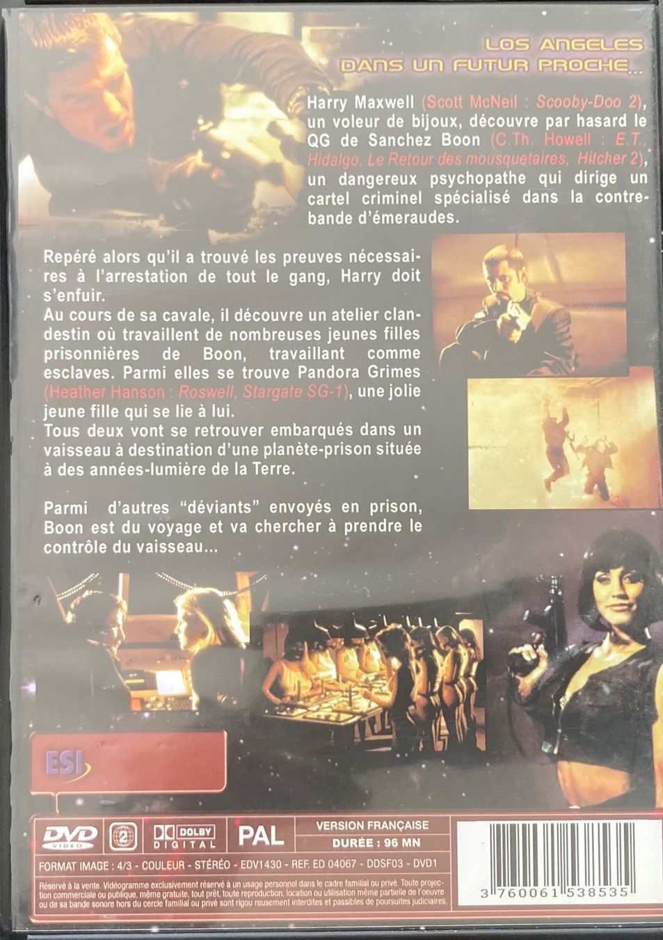 Tutti i DVDs: SPACE PRISON (Y ENTRER EST DIFFICILE, EN SORTIR IMPOSSIBLE.. – Usato da Poliez-Pittet venduto da Newtown-Records 1